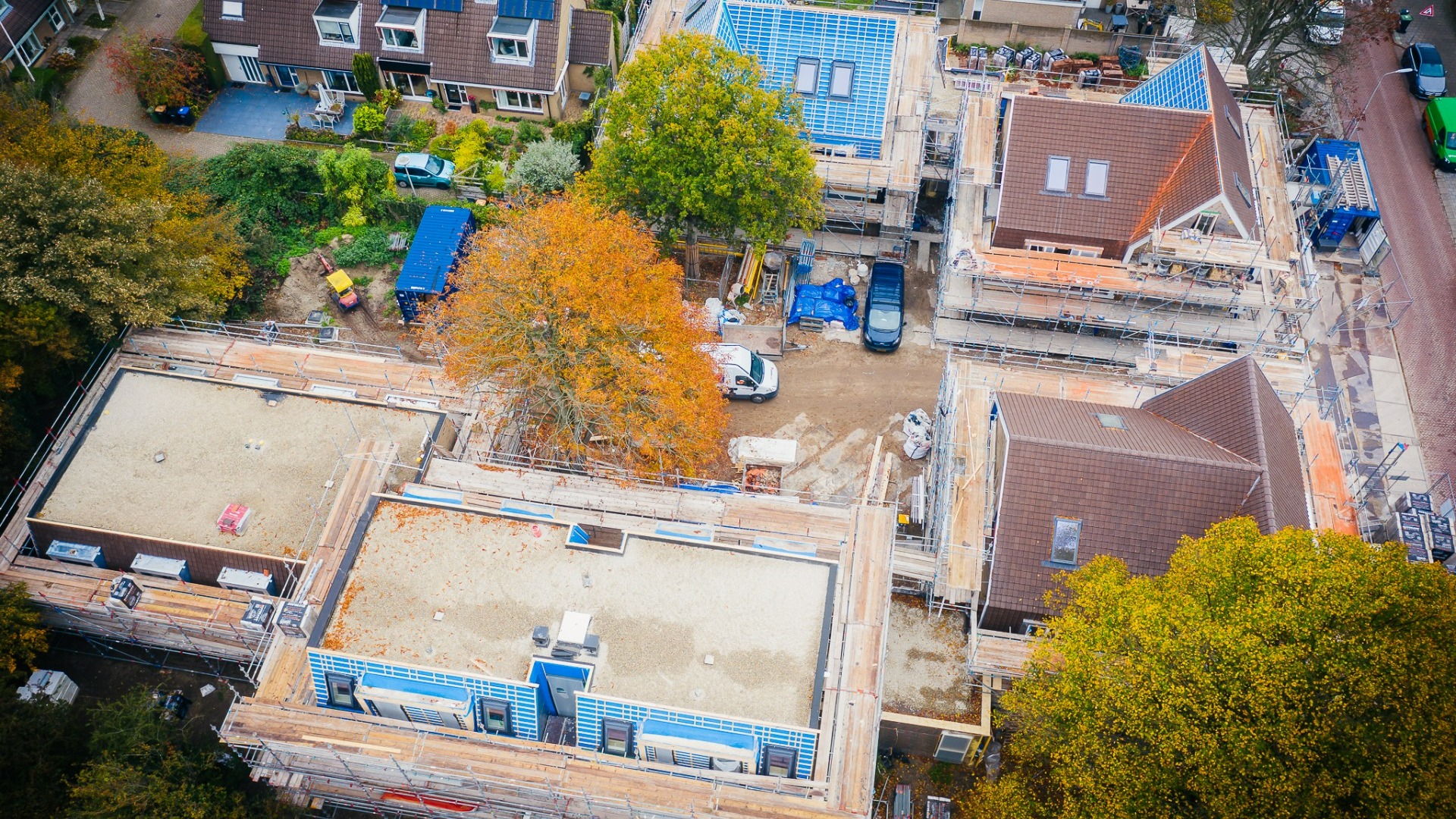  Prachtige luchtfoto's van Nieuwbouwproject Nicolaas Beetshof te Driehuis