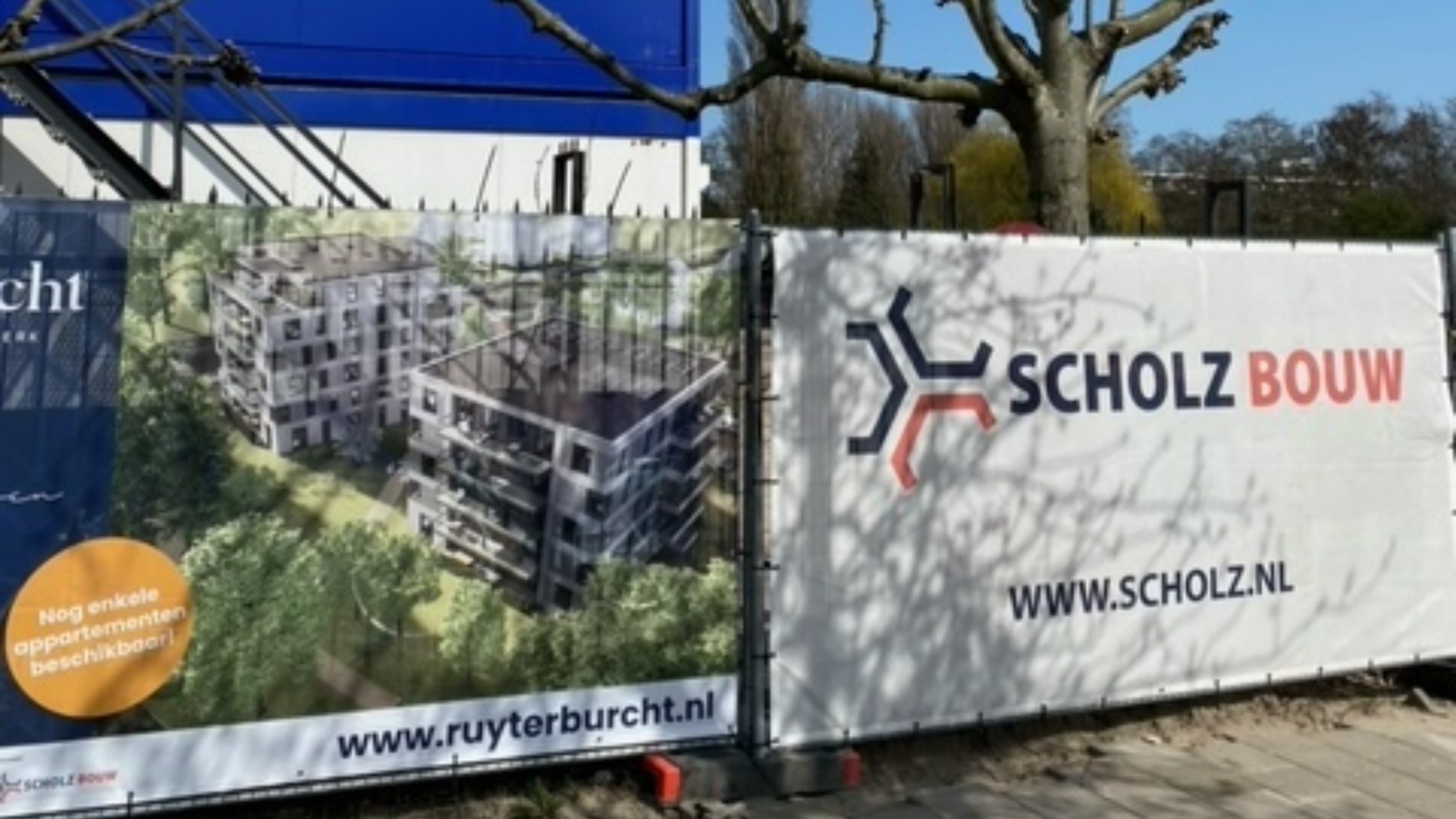 Viering 1e paal nieuwbouwproject Ruyterburcht te Heemskerk